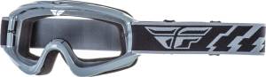 FOCUS GOGGLE GREY W/CLEAR LENS