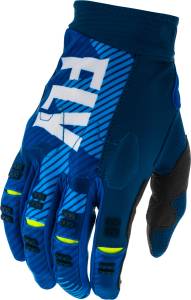 EVOLUTION GLOVES BLUE/WHITE SZ 06