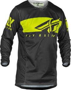 KINETIC MESH SHIELD JERSEY GREY/HI-VIS YX