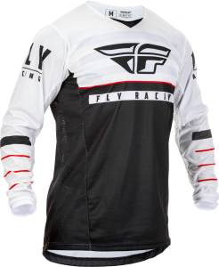 KINETIC K120 JERSEY BLACK/WHITE/RED YM