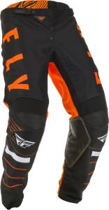 KINETIC K120 PANTS ORANGE/BLACK/WHITE SZ 18