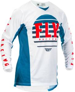 KINETIC K220 JERSEY BLUE/WHITE/RED 2X