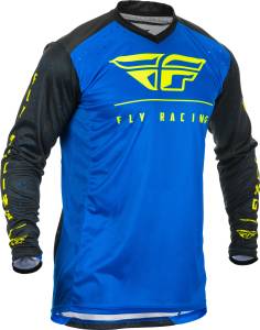 LITE JERSEY BLUE/BLACK/HI-VIS 2X