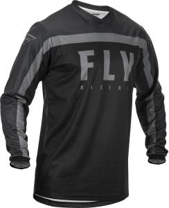 F-16 JERSEY BLACK/GREY 2X