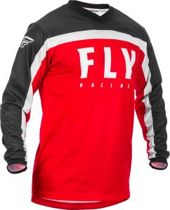 F-16 JERSEY RED/BLACK/WHITE YM