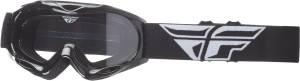 2018 FOCUS YOUTH GOGGLE BLACK W/CLEAR LENS