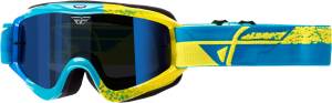 2020 ZONE COMPOSITE GOGGLE BLUE/HI-VIS W/BLUE MIRROR LENS