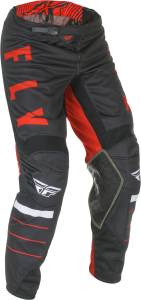 YOUTH KINETIC MESH PANTS RED/BLACK SZ 22