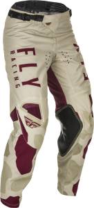 YOUTH KINETIC K221 PANTS STONE/BERRY SZ 18