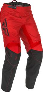 YOUTH F-16 PANTS RED/BLACK SZ 18