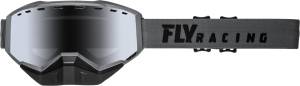 FOCUS SNOW GOGGLE GREY W/SILVER MIRROR SMOKE LENS