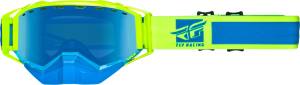 ZONE SNOW GOGGLE HI-VIS YELLOW /BLUE W/SKY BLUE/BLUE LENS