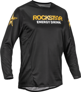 KINETIC ROCKSTAR JERSEY BLACK/GOLD 2X