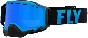 ZONE SNOW GOGGLE BLUE/BLACK W/ SKY BLUE MIRROR/BLUE LENS