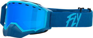 ZONE SNOW GOGGLE BLU/LIGHT BLU W/ SKY BLUE MIRROR/BLUE LENS