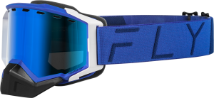 ZONE PRO SNOW GOGGLE BLUE W/ BLUE MIR/PLRZD SMOKE LENS