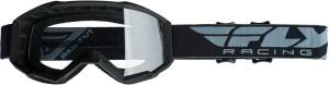 YOUTH FOCUS GOGGLE BLACK W/CLEAR LENS