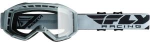 YOUTH FOCUS GOGGLE GREY W/CLEAR LENS