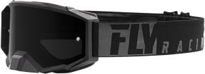 ZONE PRO GOGGLE BLACK W/DARK SMOKE LENS