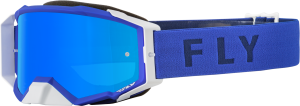 ZONE PRO GOGGLE BLUE W/ SKY BLUE MIRROR/SMOKE LENS