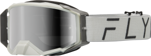 ZONE PRO GOGGLE GREY W/ GREY MIRROR/SMOKE LENS