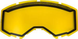 DUAL LENS WITH VENTS ADULT YELLOW