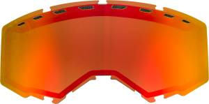 DUAL LENS WITH VENTS ADULT RED MIRROR/BROWN