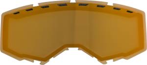 DUAL LENS WITH VENTS ADULT POLARIZED ORANGE MIRROR/SMOKE