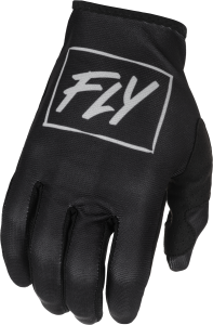 YOUTH LITE GLOVES BLACK/GREY YL