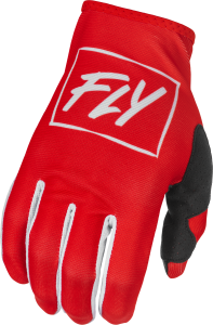 YOUTH LITE GLOVES RED/WHITE YL