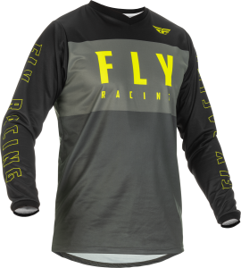 YOUTH F-16 JERSEY GREY/BLACK/HI-VIS YX