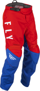 YOUTH F-16 PANTS RED/WHITE/BLUE SZ 20