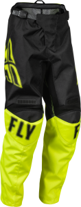 YOUTH F-16 PANTS BLACK/HI-VIS SZ 18