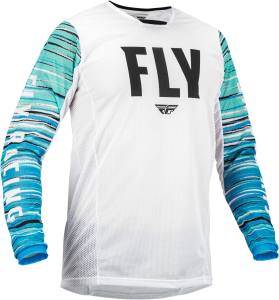 KINETIC MESH JERSEY WHITE/BLUE/MINT 2X