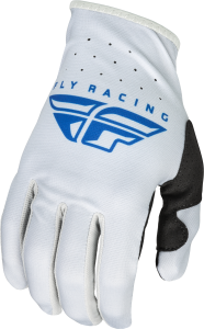 YOUTH LITE GLOVES GREY/BLUE YL