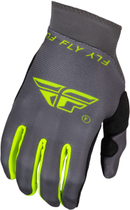 YOUTH PRO LITE GLOVES CHARCOAL/HI-VIS YL