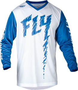 YOUTH F-16 JERSEY TRUE BLUE/WHITE YL