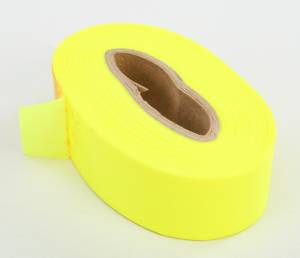 TRAIL MARKING TAPE .75"X100' (FLO YELLOW)