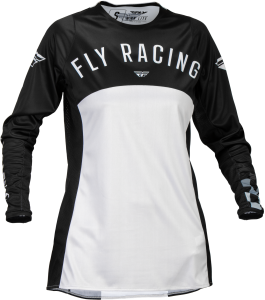 WOMEN'S LITE JERSEY BLACK/LIGHT GREY 2X