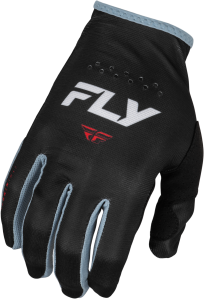 YOUTH LITE GLOVES BLACK/WHITE/RED YL