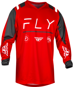 F-16 JERSEY RED/CHARCOAL/WHITE 2X