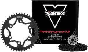 SPROCKET/CHAIN KIT STL/STL 14/47T SIL SX3 520-110L BLK