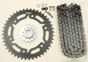 SPROCKET/CHAIN KIT STL/STL 15/44T SIL SX3 520-112L BLK