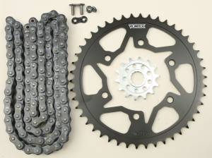 SPROCKET/CHAIN KIT STL/STL 14/46T SIL SX3 520-114L BLK