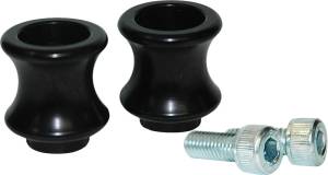 SWINGARM SPOOLS 8MM BLK HON