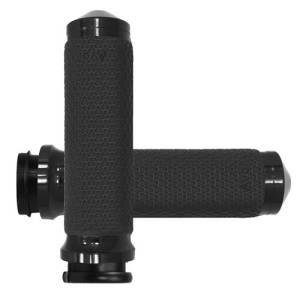 FLY BY WIRE THROTTLE MEMORY FOAM GRIP BLACK