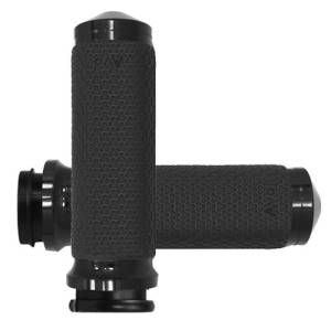 FLY BY WIRE THROTTLE MEMORY FOAM GRIP BLACK