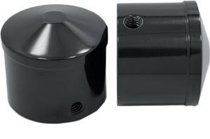 AXLE NUT COVER AIR CUSHION BLACK 1"