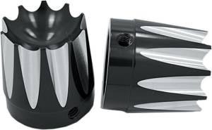 AXLE NUT COVER EXCALIBUR BLACK 1"