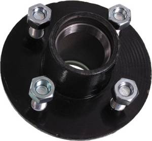 STEEL WHEEL HUB 4 ON 4" CIRCLE